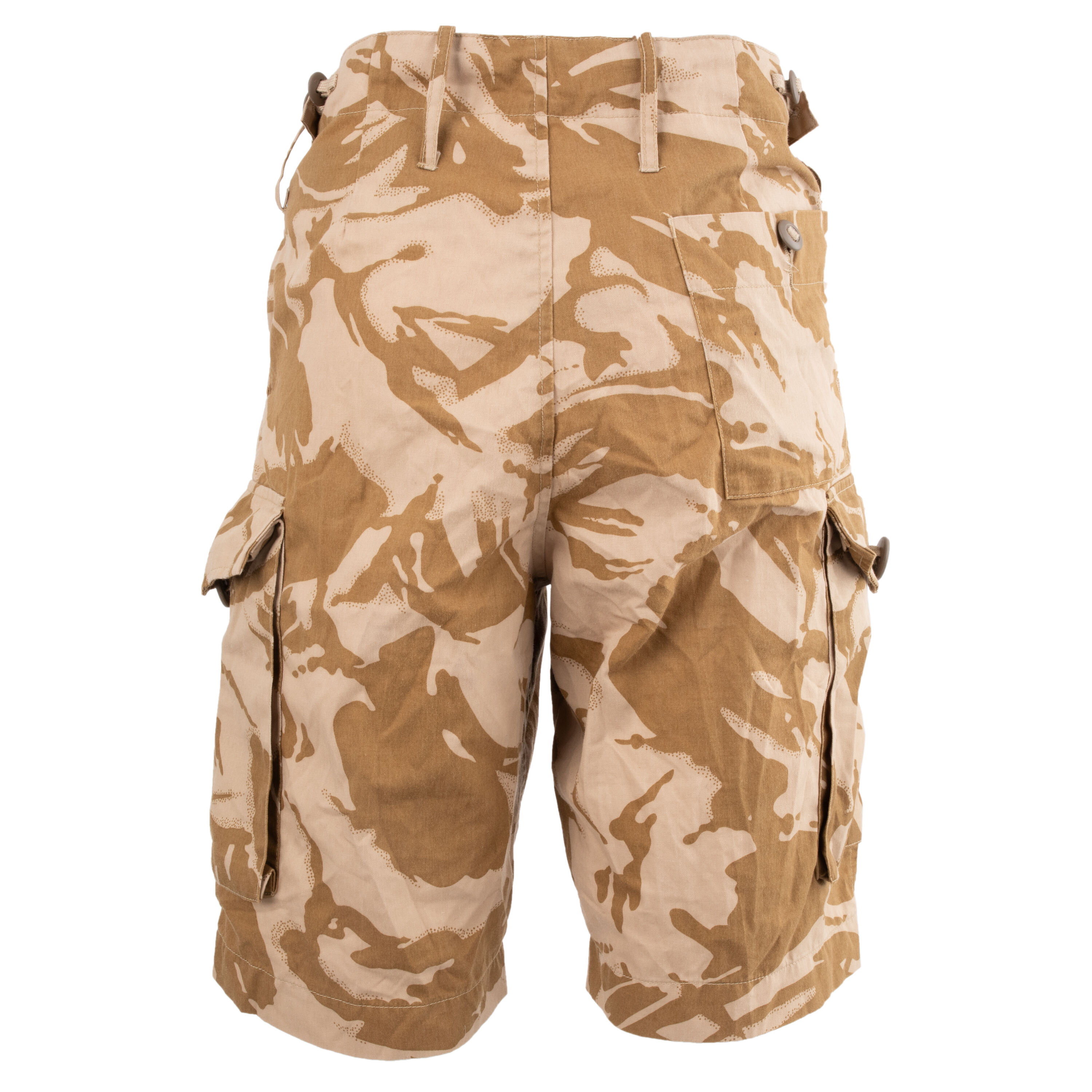 British Desert Pattern Combat Shorts Used